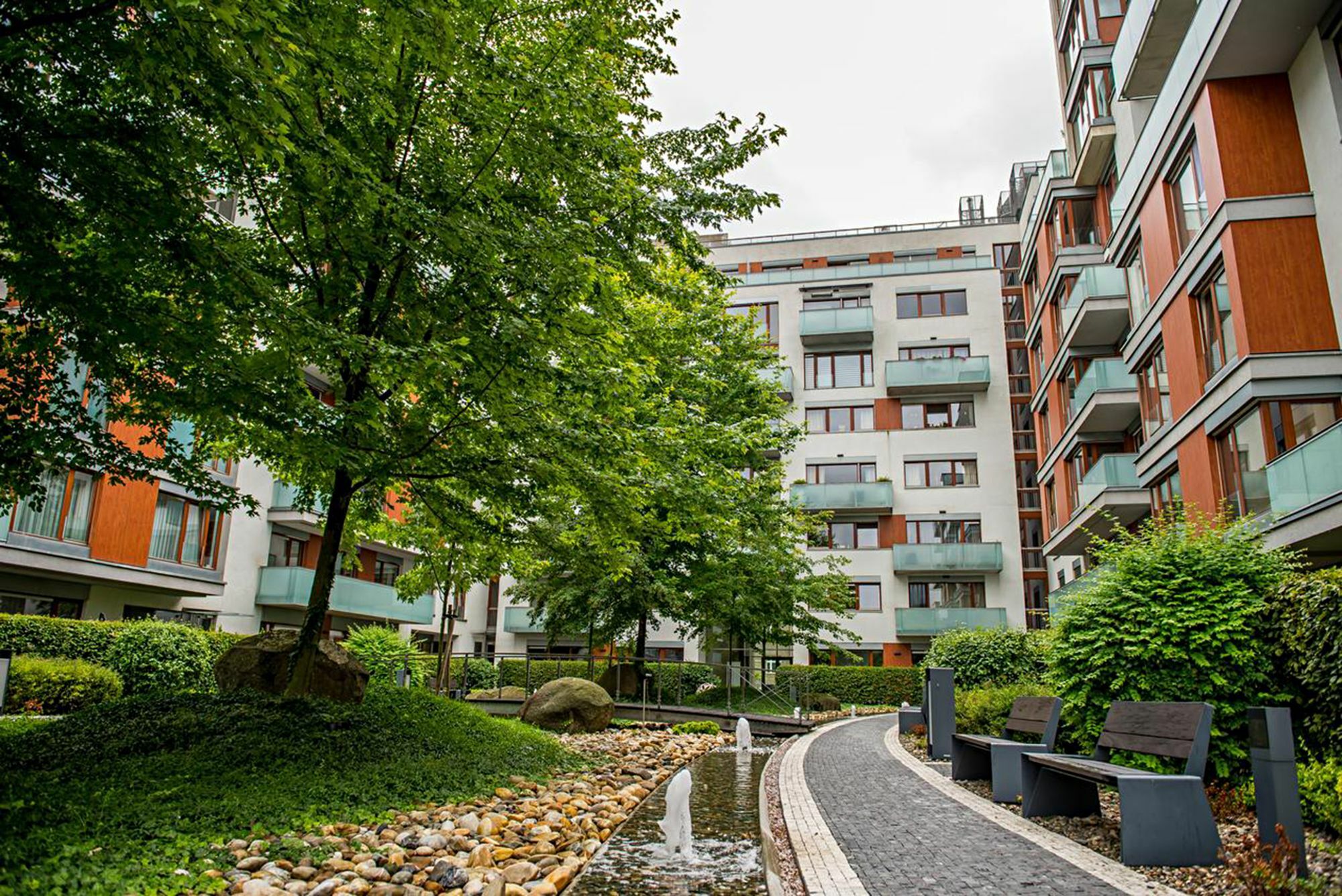 Luxury Apartment River Diamond Residence ปราก ภายนอก รูปภาพ